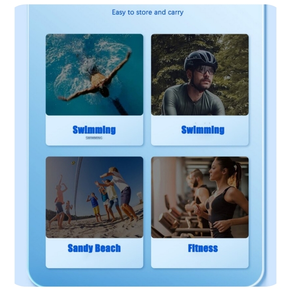 Brand new orange 2L dry bag camping swimming travel waterproof bag - Picture 8 of 9